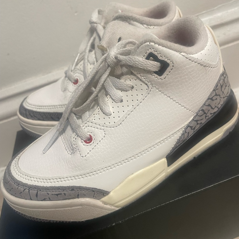 Jordan 3 “white cement” size 12c